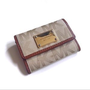 Michael Kors ID Cardholder Coin Wallet